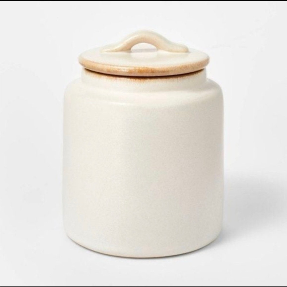 Stoneware Canister from Threshold designed with Studio McGee